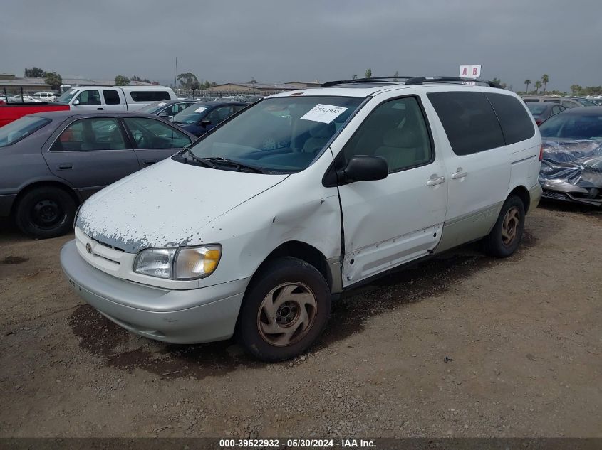 1999 Toyota Sienna Xle VIN: 4T3ZF13C5XU101204 Lot: 39522932