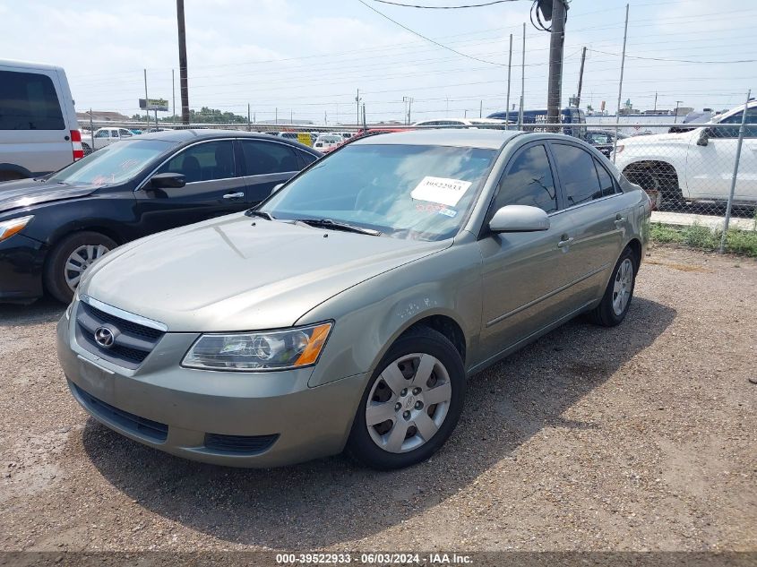 2007 Hyundai Sonata Gls VIN: 5NPET46C37H237617 Lot: 39522933