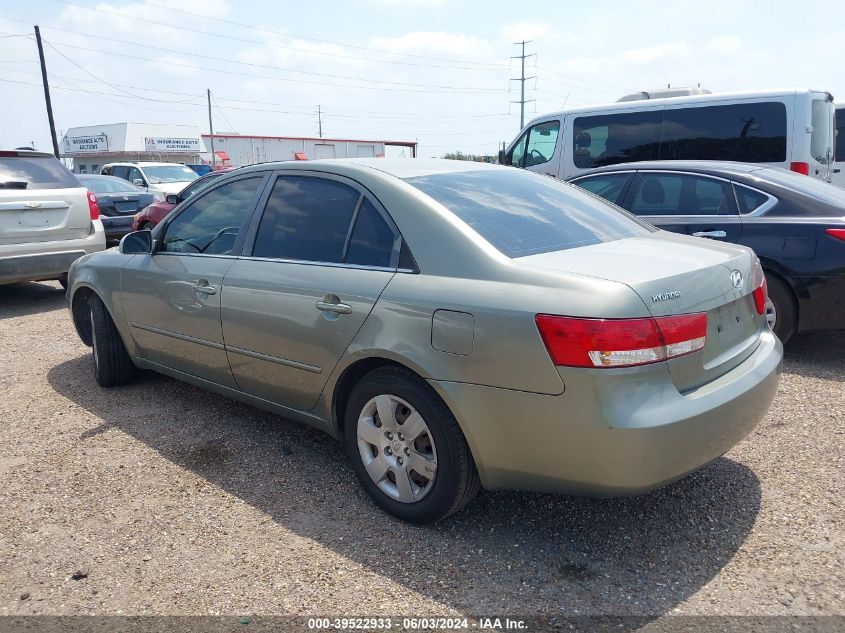 2007 Hyundai Sonata Gls VIN: 5NPET46C37H237617 Lot: 39522933