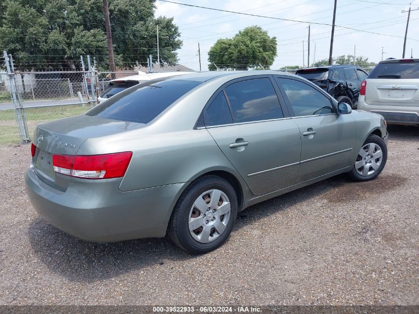 2007 Hyundai Sonata Gls VIN: 5NPET46C37H237617 Lot: 39522933