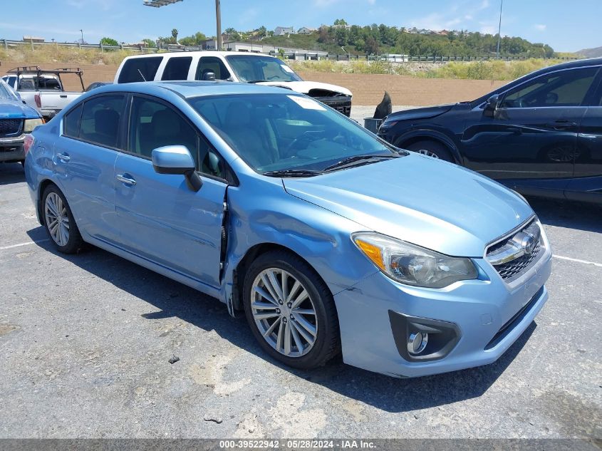 2012 Subaru Impreza 2.0I Limited VIN: JF1GJAH63CH005277 Lot: 39522942