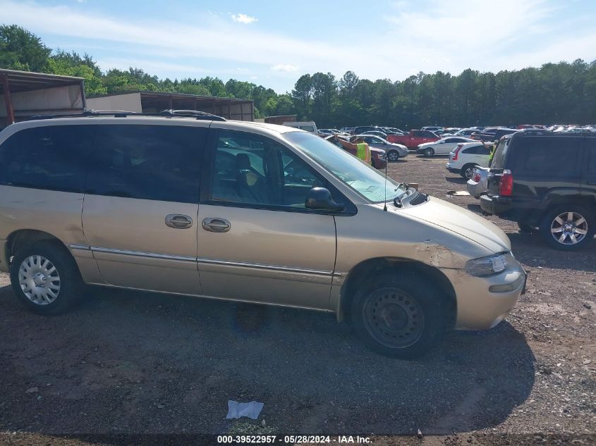 1998 Chrysler Town & Country Lx VIN: 1C4GP54L9WB768374 Lot: 39522957