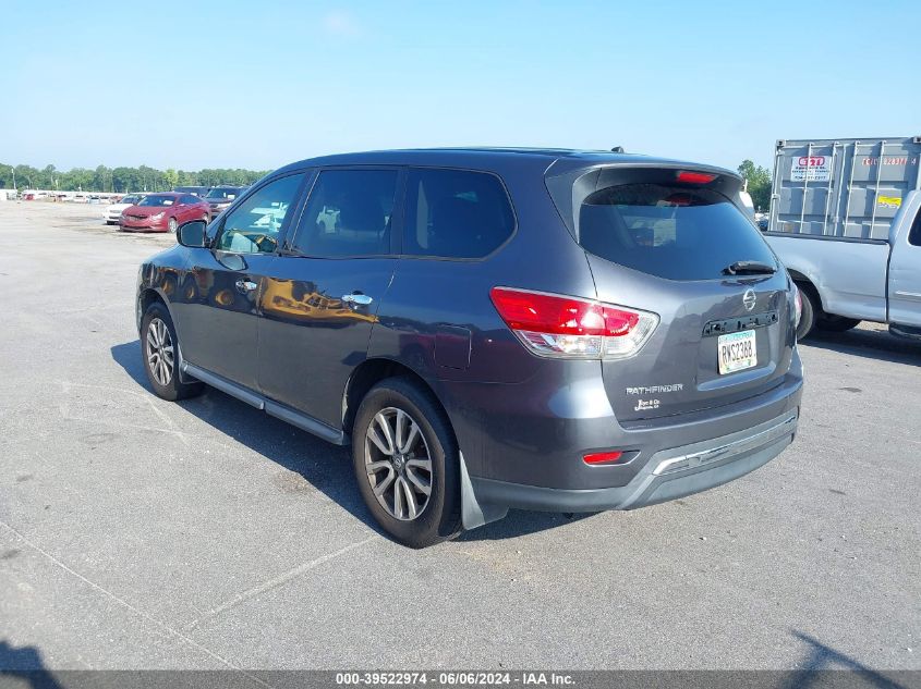 2014 Nissan Pathfinder S VIN: 5N1AR2MN7EC656595 Lot: 39522974