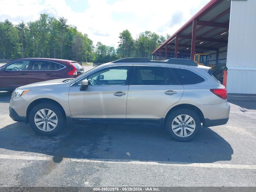2015 Subaru Outback 2.5I Premium VIN: 4S4BSACC1F3334636 Lot: 39522976