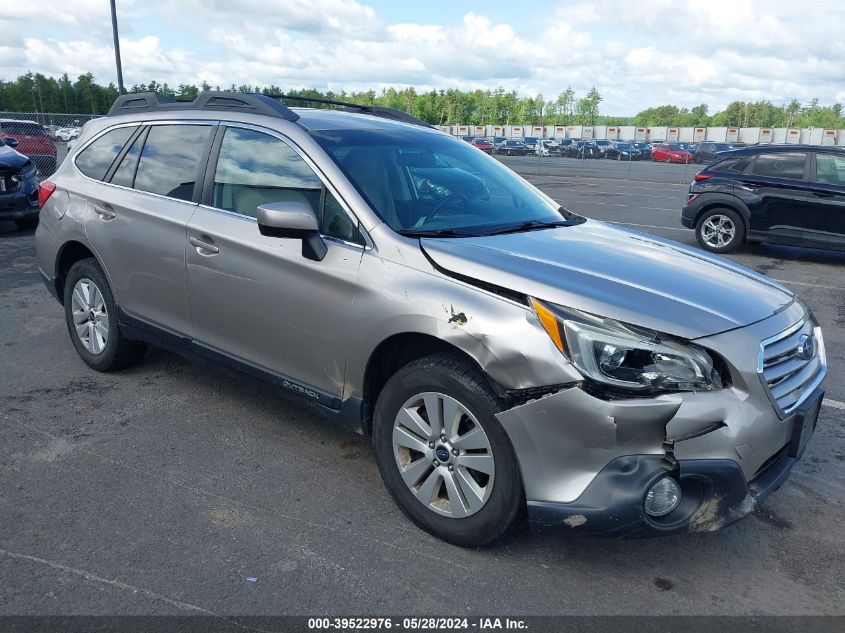 2015 Subaru Outback 2.5I Premium VIN: 4S4BSACC1F3334636 Lot: 39522976