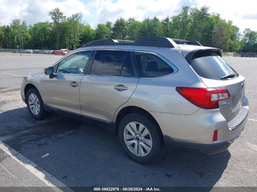 2015 Subaru Outback 2.5I Premium VIN: 4S4BSACC1F3334636 Lot: 39522976