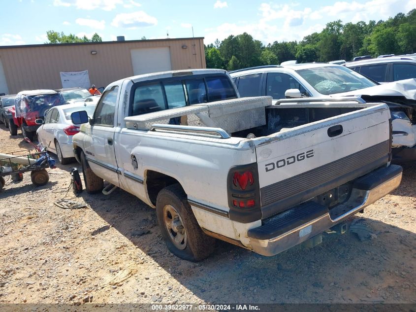 1996 Dodge Ram 1500 VIN: 1B7HC16Y9TS711508 Lot: 39522977