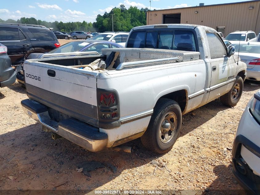 1996 Dodge Ram 1500 VIN: 1B7HC16Y9TS711508 Lot: 39522977