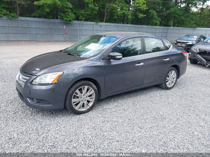 2013 Nissan Sentra Sl VIN: 3N1AB7AP3DL778937 Lot: 39522993