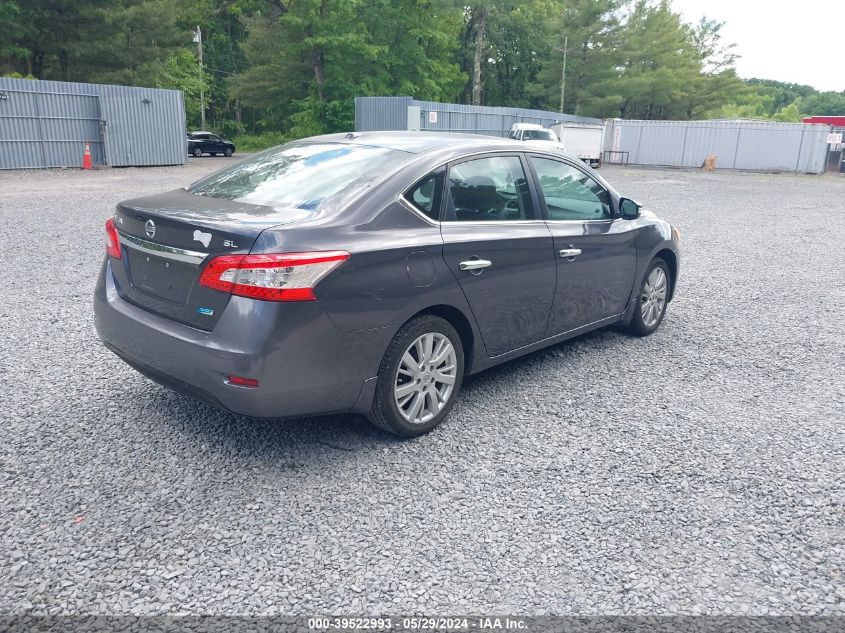 2013 Nissan Sentra Sl VIN: 3N1AB7AP3DL778937 Lot: 39522993