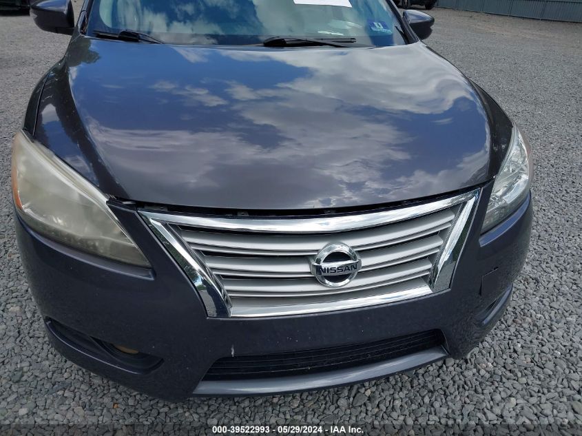 2013 Nissan Sentra Sl VIN: 3N1AB7AP3DL778937 Lot: 39522993