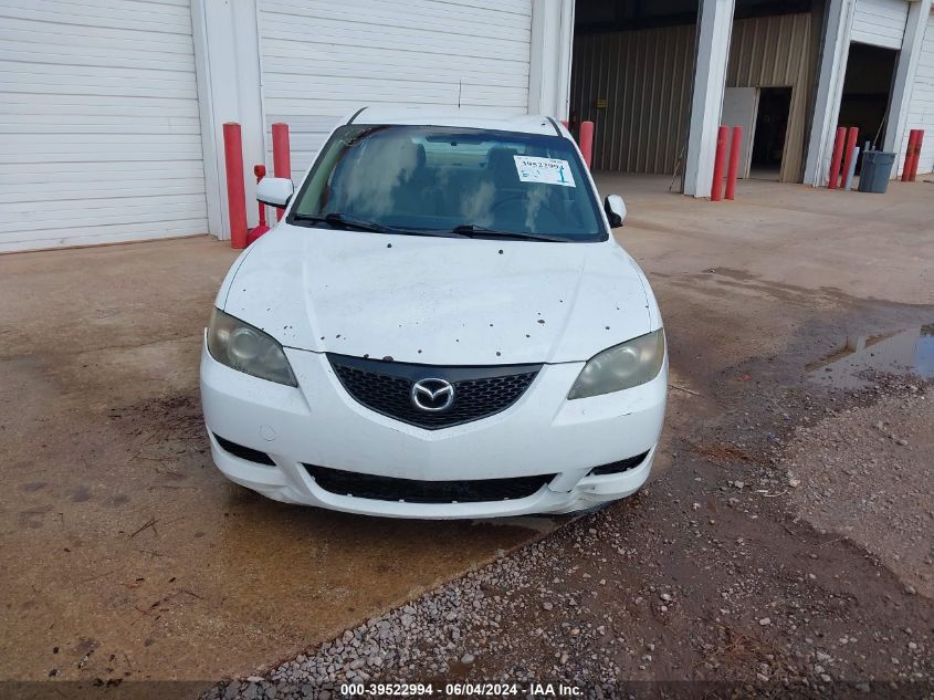 2006 Mazda Mazda3 I VIN: JM1BK12F961506276 Lot: 39522994