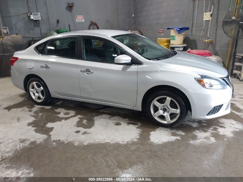 2017 Nissan Sentra Sv VIN: 3N1AB7AP4HY352764 Lot: 39522998