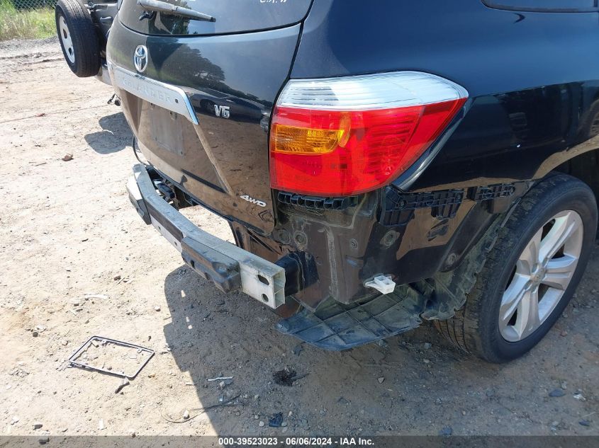 2008 Toyota Highlander Limited VIN: JTEES42A582001945 Lot: 39523023