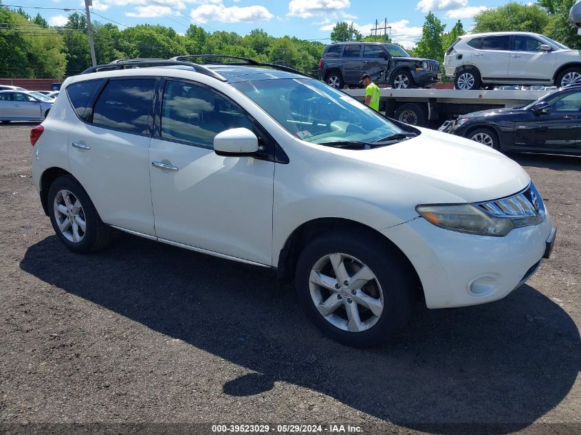 2009 Nissan Murano Sl VIN: JN8AZ18W59W120559 Lot: 39523029