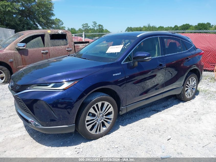 2021 Toyota Venza Xle VIN: JTEAAAAH4MJ055512 Lot: 39523053