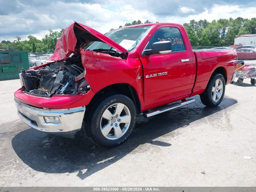 2012 Ram 1500 Slt VIN: 3C6JD7BT1CG161442 Lot: 39523060