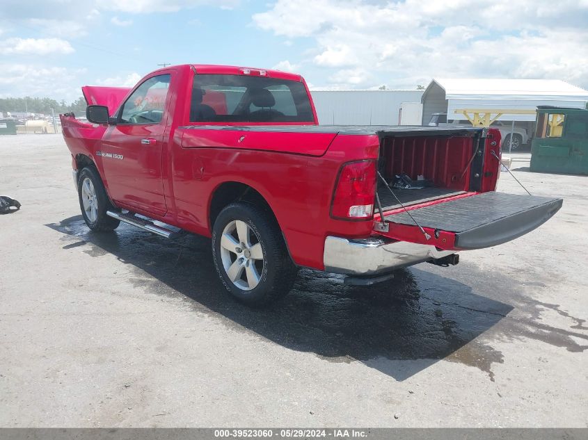 2012 Ram 1500 Slt VIN: 3C6JD7BT1CG161442 Lot: 39523060