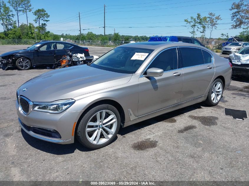 2017 BMW 750I VIN: WBA7F0C59HGM21090 Lot: 39523069