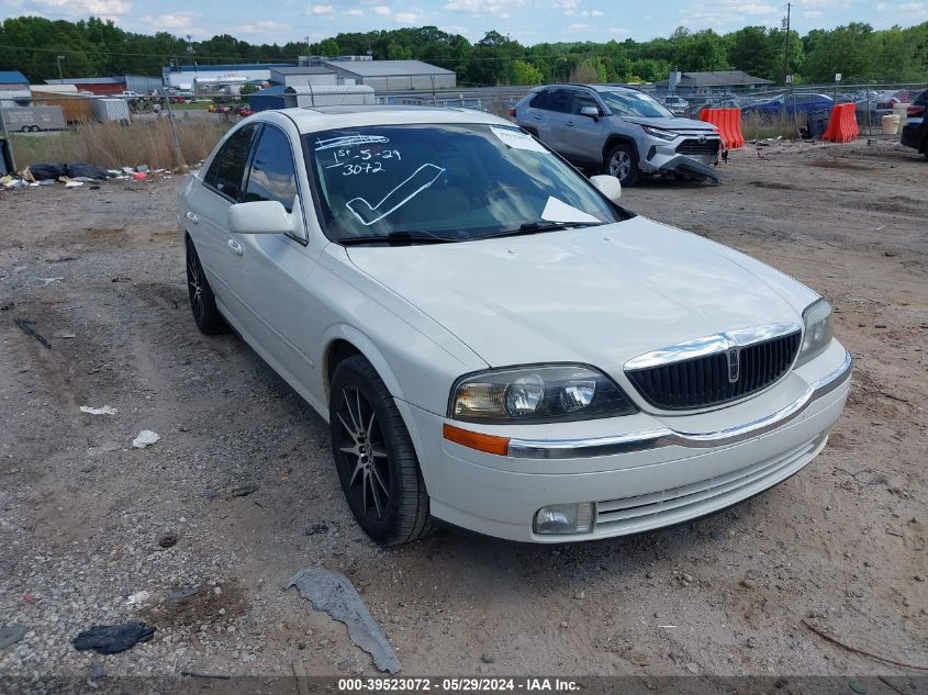 2002 Lincoln Ls V8 Auto VIN: 1LNHM87AX2Y664987 Lot: 39523072