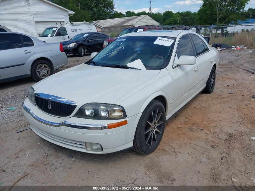 2002 Lincoln Ls V8 Auto VIN: 1LNHM87AX2Y664987 Lot: 39523072