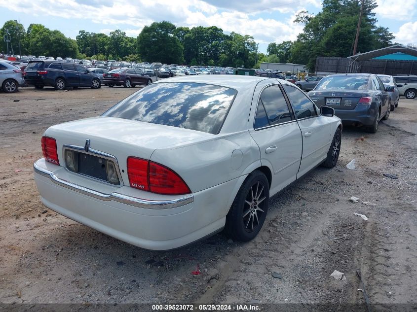 2002 Lincoln Ls V8 Auto VIN: 1LNHM87AX2Y664987 Lot: 39523072