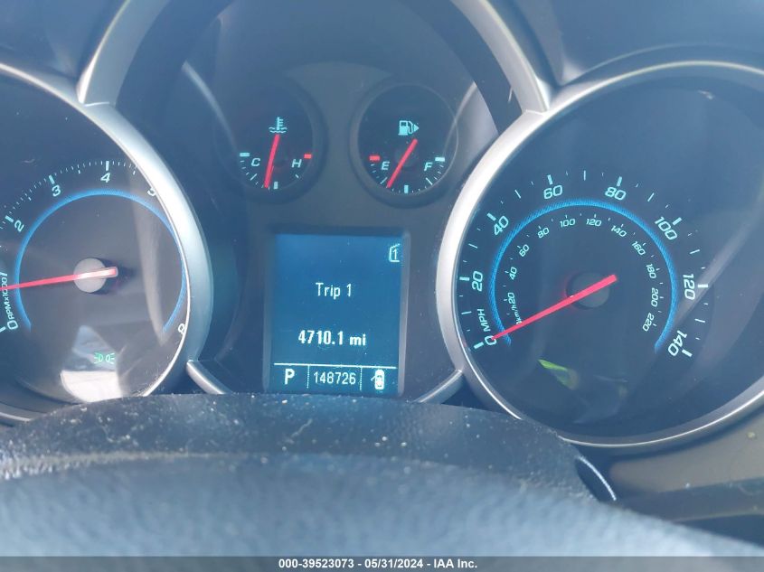 2011 Chevrolet Cruze Ls VIN: 1G1PC5SH2B7292498 Lot: 39523073