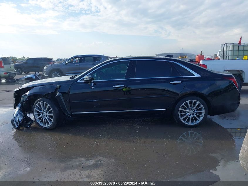 2018 Cadillac Ct6 Luxury VIN: 1G6KD5RSXJU100568 Lot: 39523079