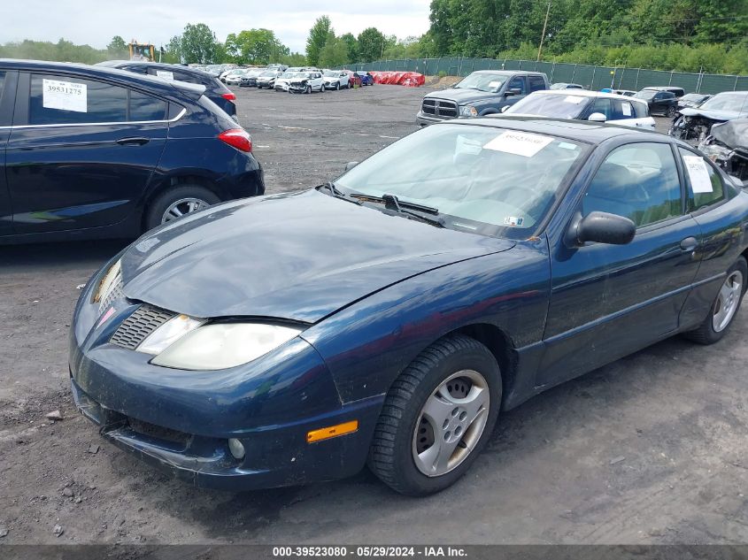 2005 Pontiac Sunfire VIN: 3G2JB12F45S154673 Lot: 39523080