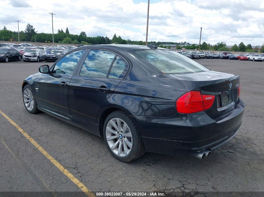 2011 BMW 328I xDrive VIN: WBAPK5G57BNN30847 Lot: 39523087