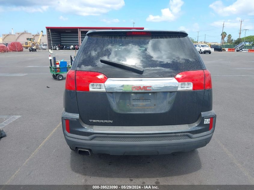 2017 GMC Terrain Sle-1 VIN: 2GKALMEK2H6141382 Lot: 39523090