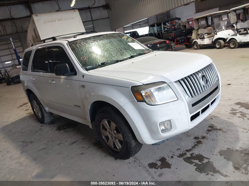 2008 Mercury Mariner I4 VIN: 4M2CU81Z78KJ39467 Lot: 39523092