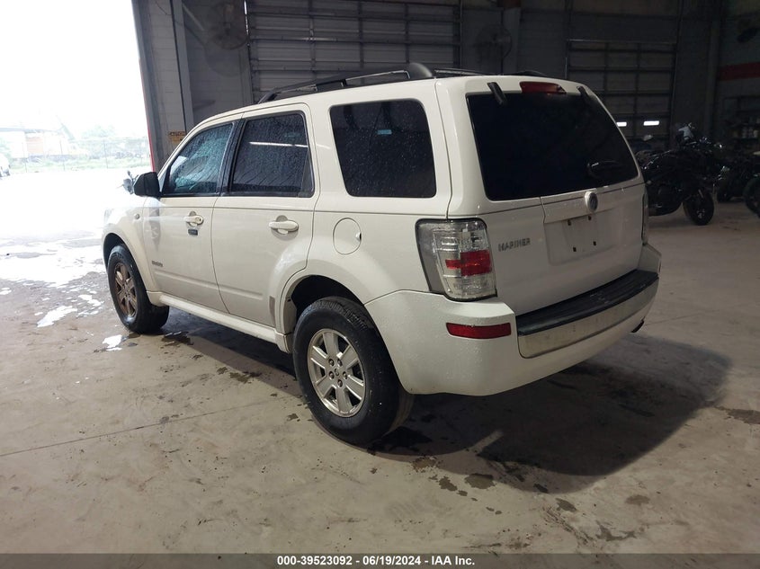 2008 Mercury Mariner I4 VIN: 4M2CU81Z78KJ39467 Lot: 39523092