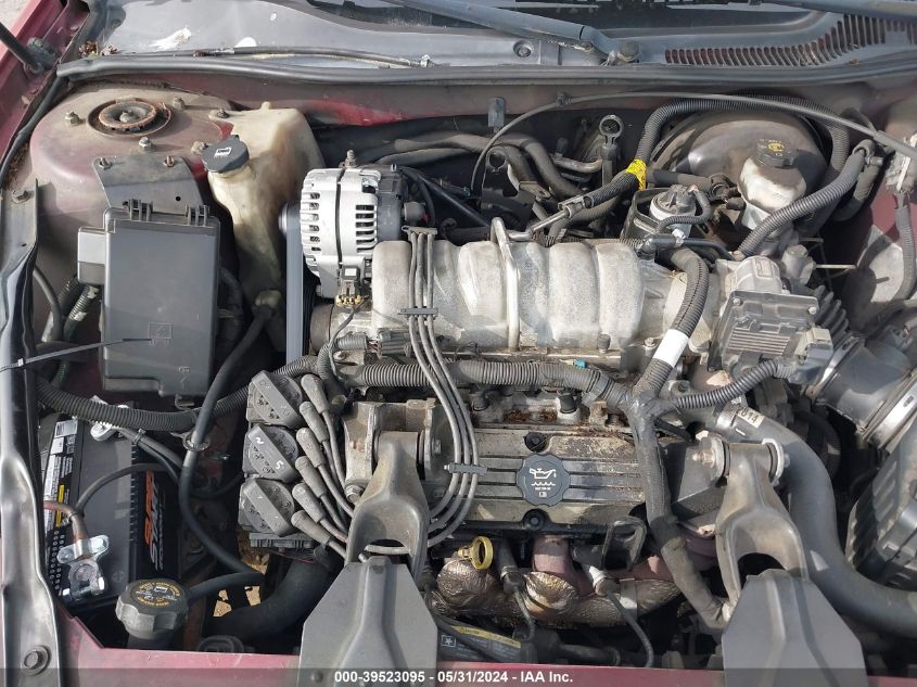 2004 Pontiac Grand Prix Gt VIN: 2G2WP522041299344 Lot: 39523095