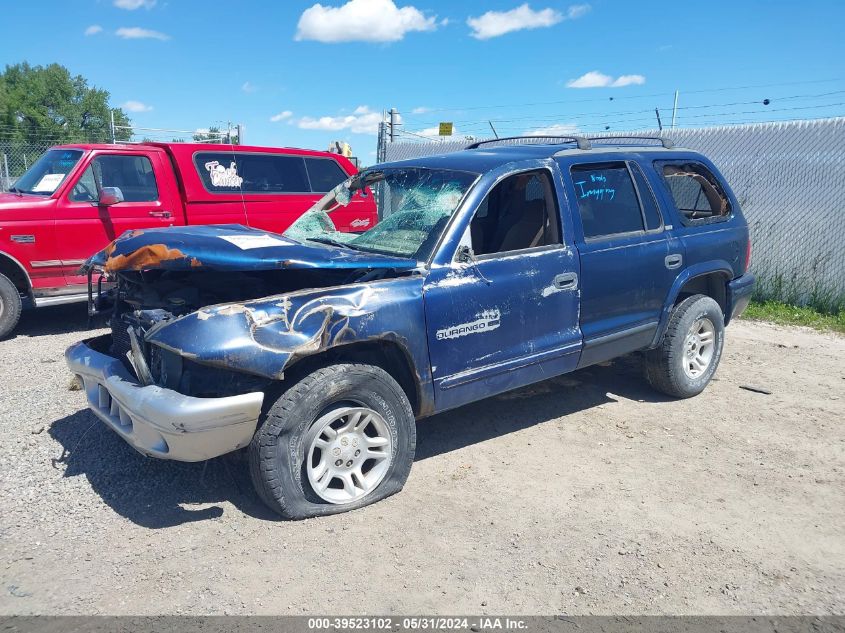 2002 Dodge Durango Slt VIN: 1B4HS48N22F146398 Lot: 39523102