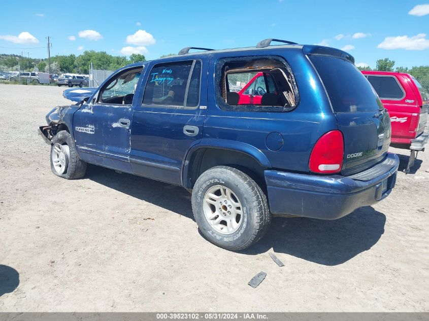 2002 Dodge Durango Slt VIN: 1B4HS48N22F146398 Lot: 39523102