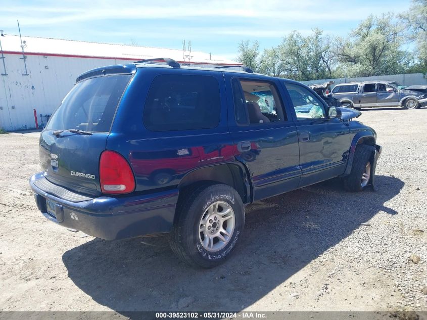 2002 Dodge Durango Slt VIN: 1B4HS48N22F146398 Lot: 39523102