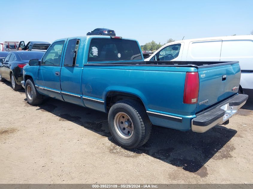 1997 GMC Sierra 1500 Sl Wideside VIN: 2GTEC19MXV1517942 Lot: 39523109