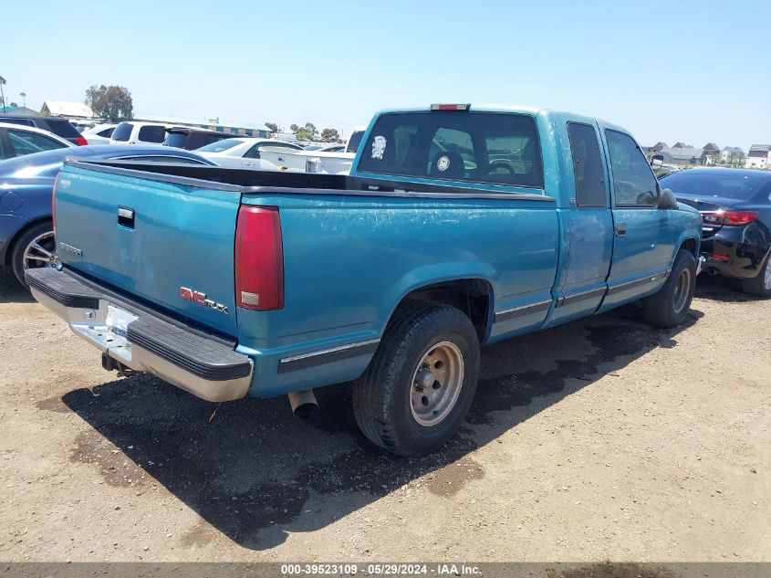 1997 GMC Sierra 1500 Sl Wideside VIN: 2GTEC19MXV1517942 Lot: 39523109