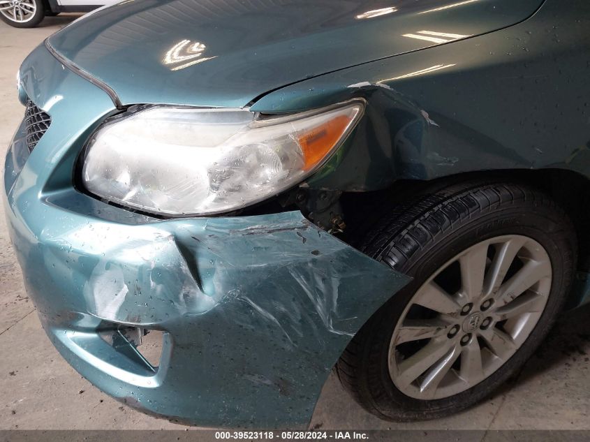 2009 Toyota Corolla Le VIN: 1NXBU40E39Z005372 Lot: 39523118