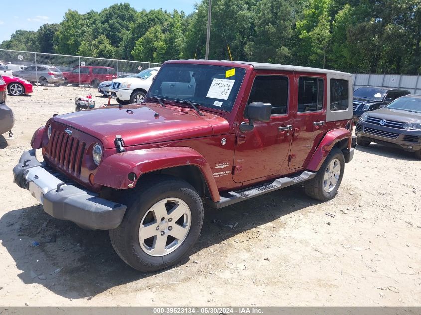 2008 Jeep Wrangler Unlimited Sahara VIN: 1J8GA59158L553704 Lot: 39523134