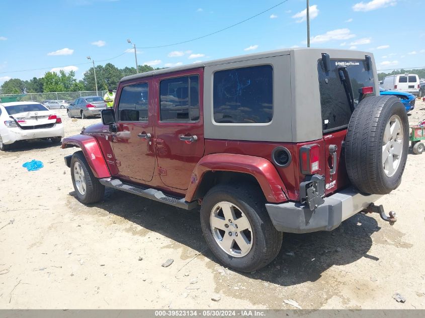 2008 Jeep Wrangler Unlimited Sahara VIN: 1J8GA59158L553704 Lot: 39523134