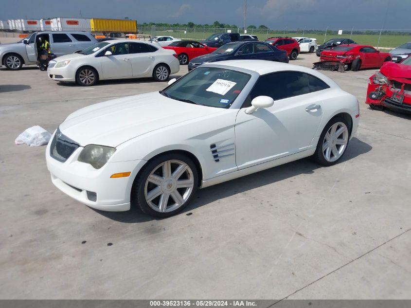 2005 Chrysler Crossfire Limited VIN: 1C3AN69LX5X033838 Lot: 39523136