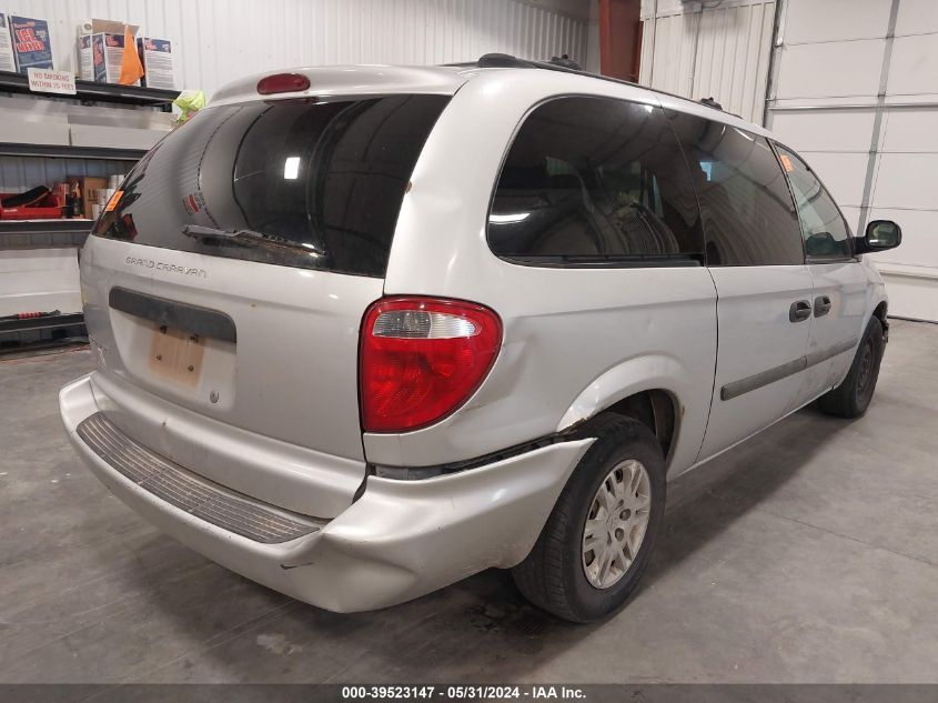 2005 Dodge Grand Caravan Se VIN: 1D4GP24R05B179962 Lot: 39523147