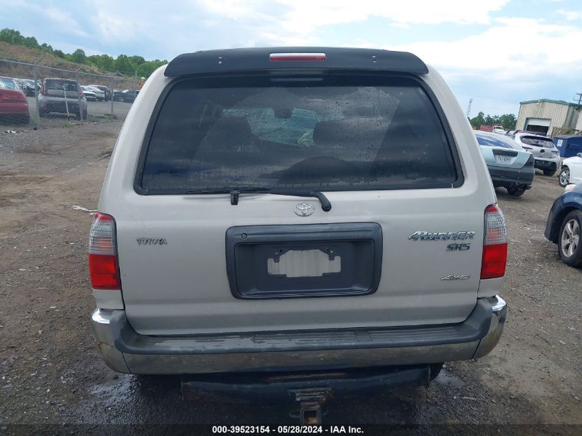 2000 Toyota 4Runner Sr5 V6 VIN: JT3HN86R9Y0323603 Lot: 39523154