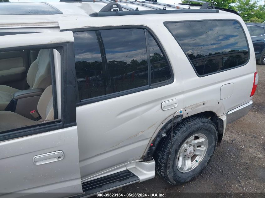 2000 Toyota 4Runner Sr5 V6 VIN: JT3HN86R9Y0323603 Lot: 39523154