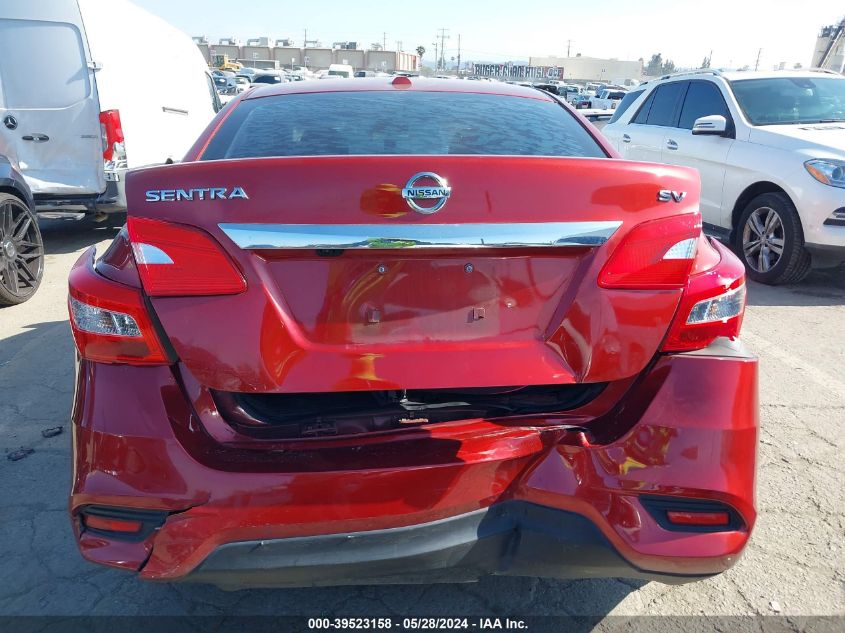 2016 Nissan Sentra Sv VIN: 3N1AB7AP9GY336185 Lot: 39523158