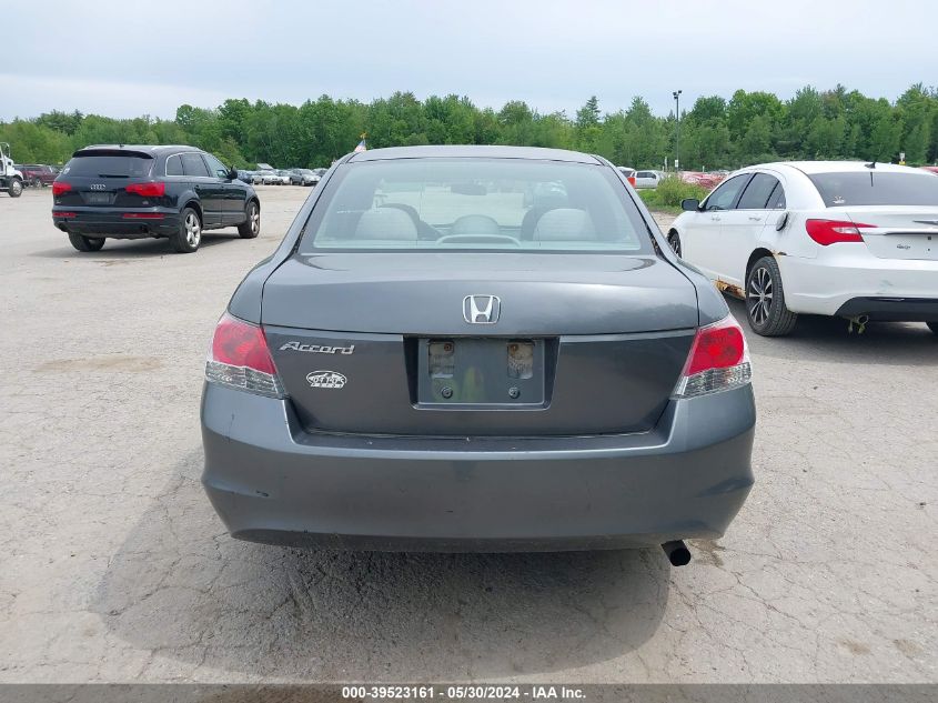 2010 Honda Accord 2.4 Lx VIN: 1HGCP2F30AA160947 Lot: 39523161