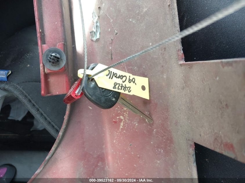 2009 Toyota Corolla VIN: 1NXBU40E89Z121991 Lot: 39523162