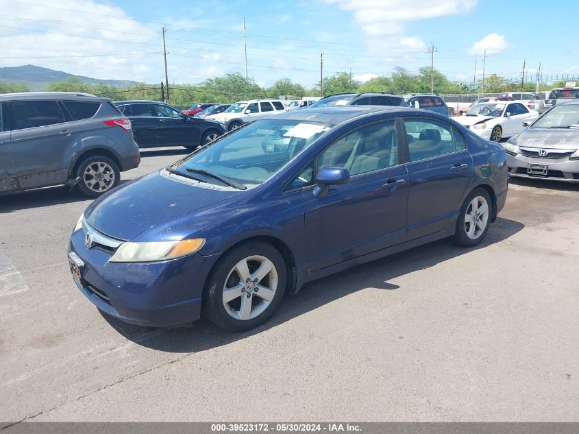 2008 Honda Civic Ex VIN: 1HGFA168X8L060342 Lot: 39523172